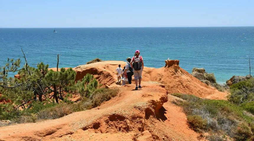 Paysage du Portugal lors d'un séjour de jeûne Buchinger